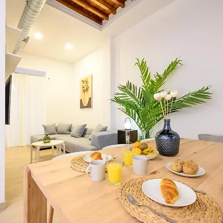 Modern 3 Bedroom, Center With Patio & High Ceilings By 10tosea Apartment Malaga